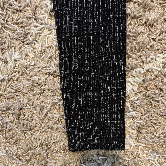RACHEL Rachel Roy Black & White Jacquard Leggings size Medium - Picture 5 of 10